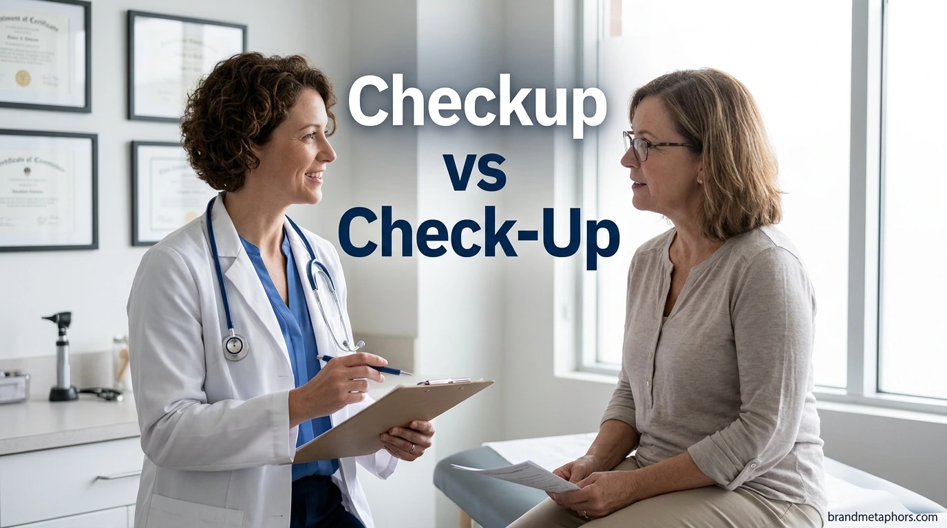 Checkup vs Check-Up