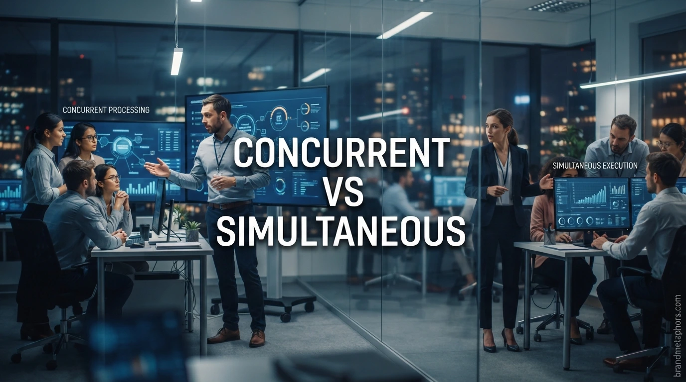 Concurrent vs Simultaneous
