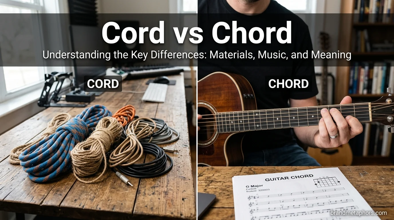 Cord vs Chord