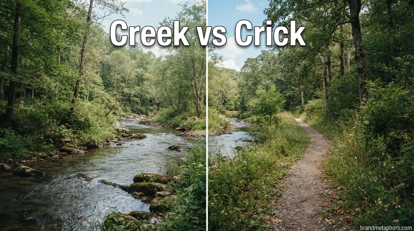Creek vs Crick