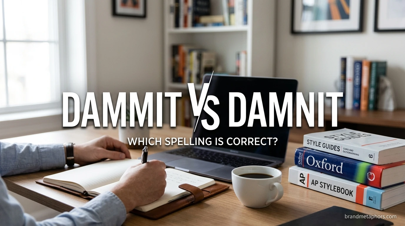 Dammit vs Damnit