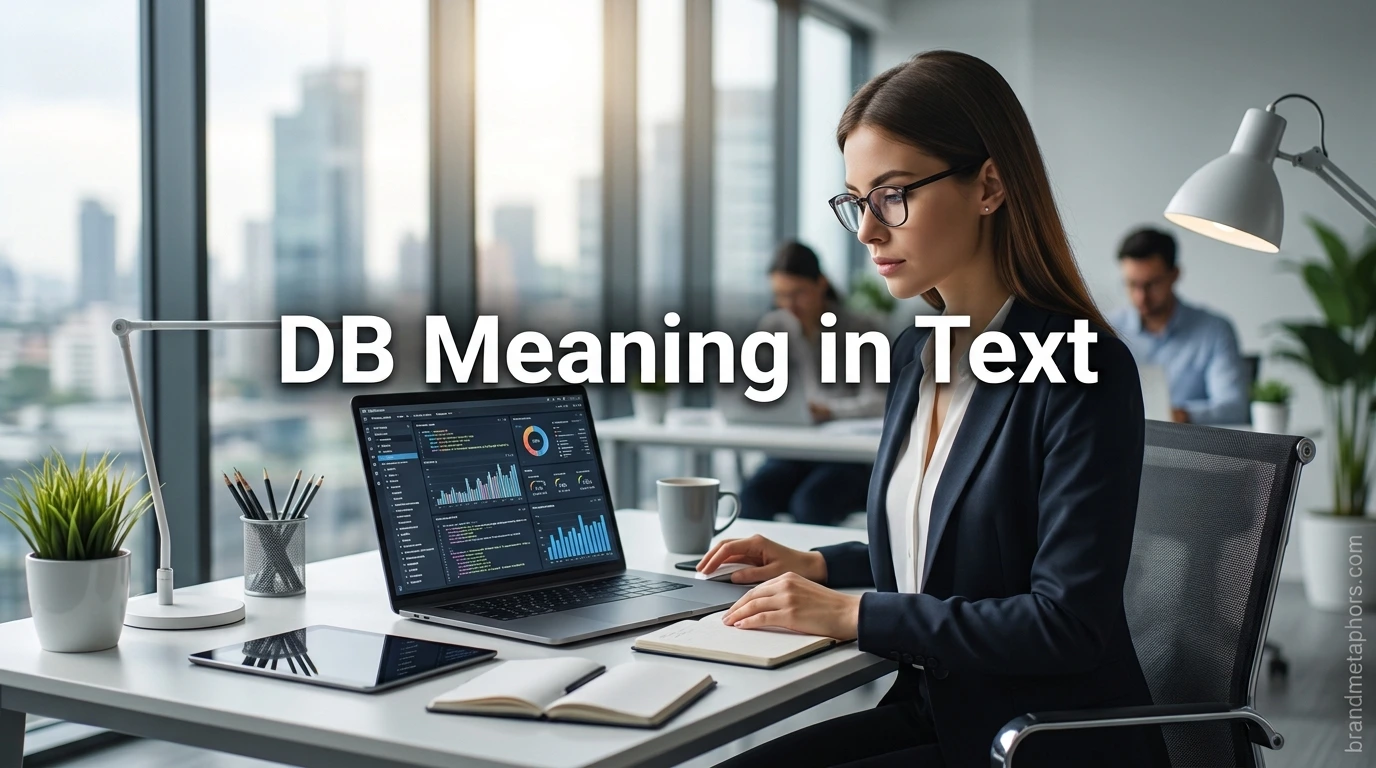 DB Meaning in Text