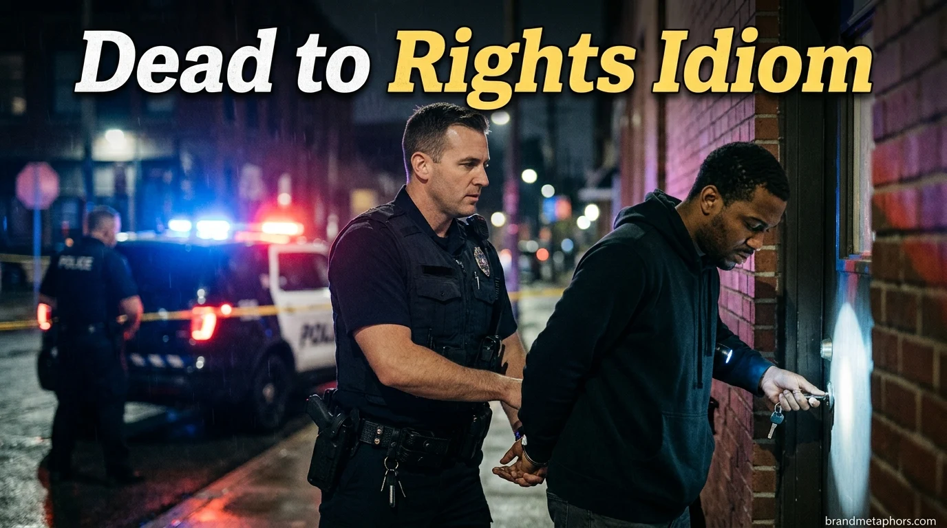 Dead to Rights Idiom