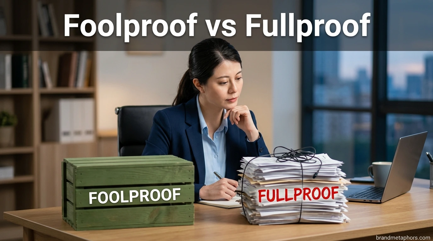 Foolproof vs Fullproof