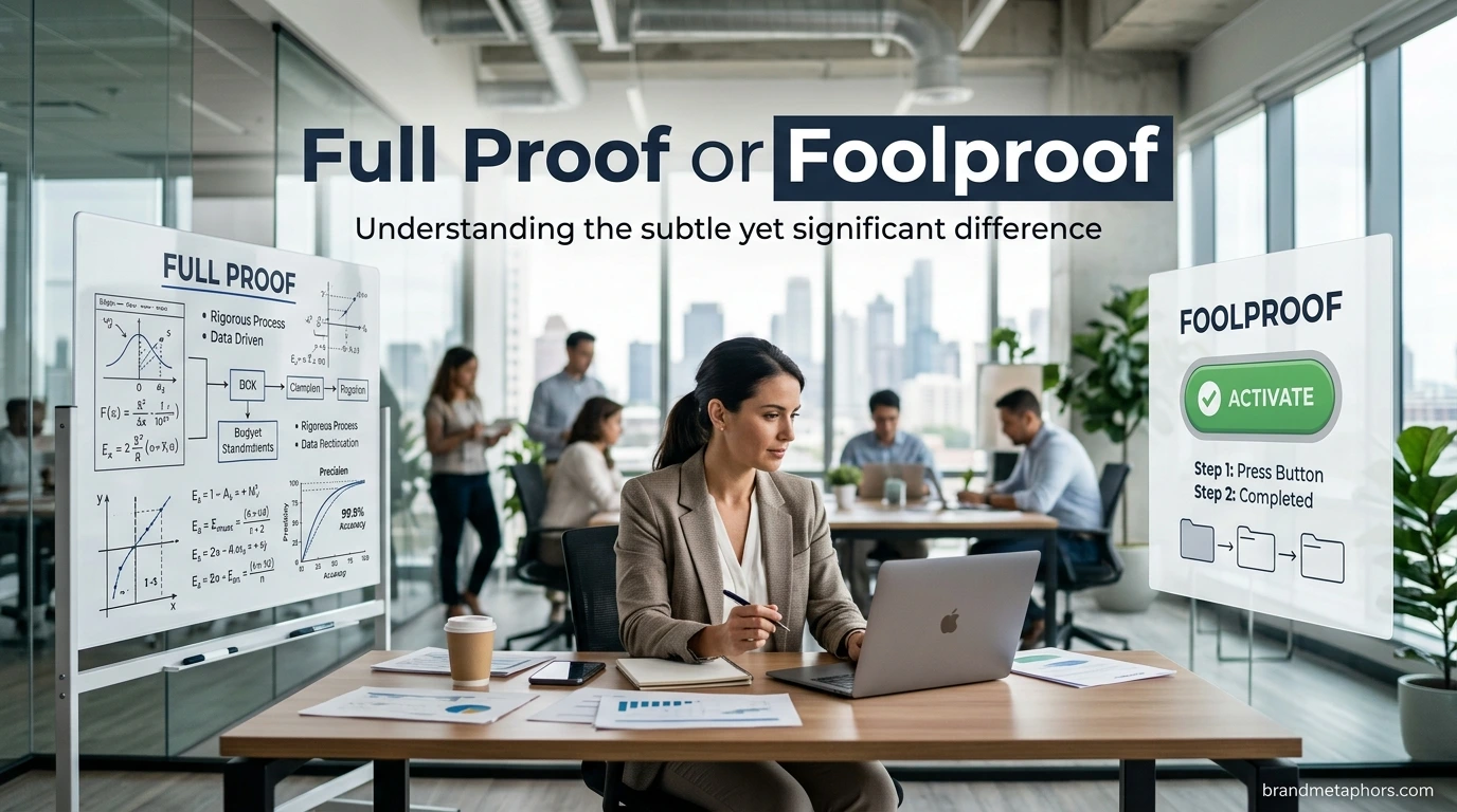 Full Proof or Foolproof