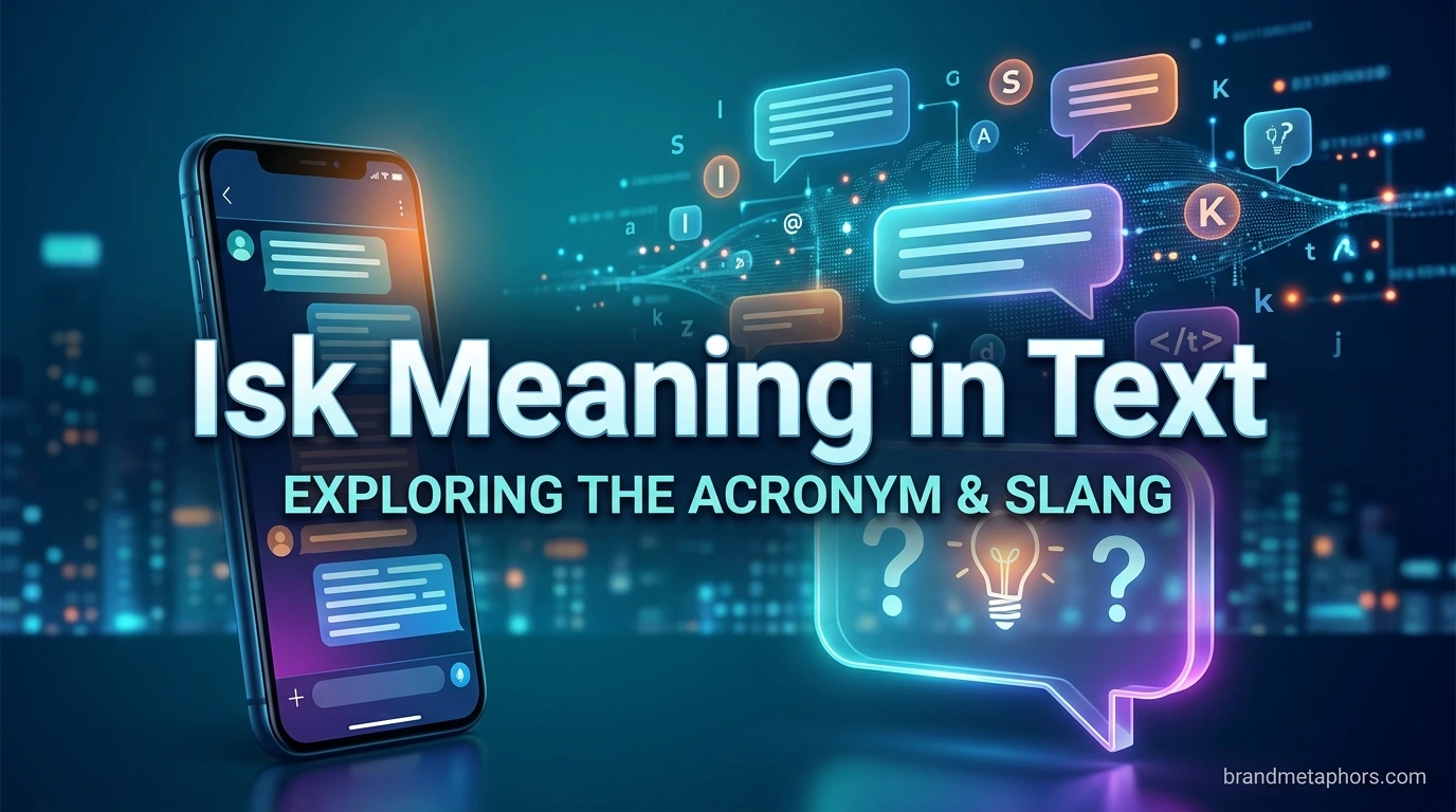 Isk Meaning in Text