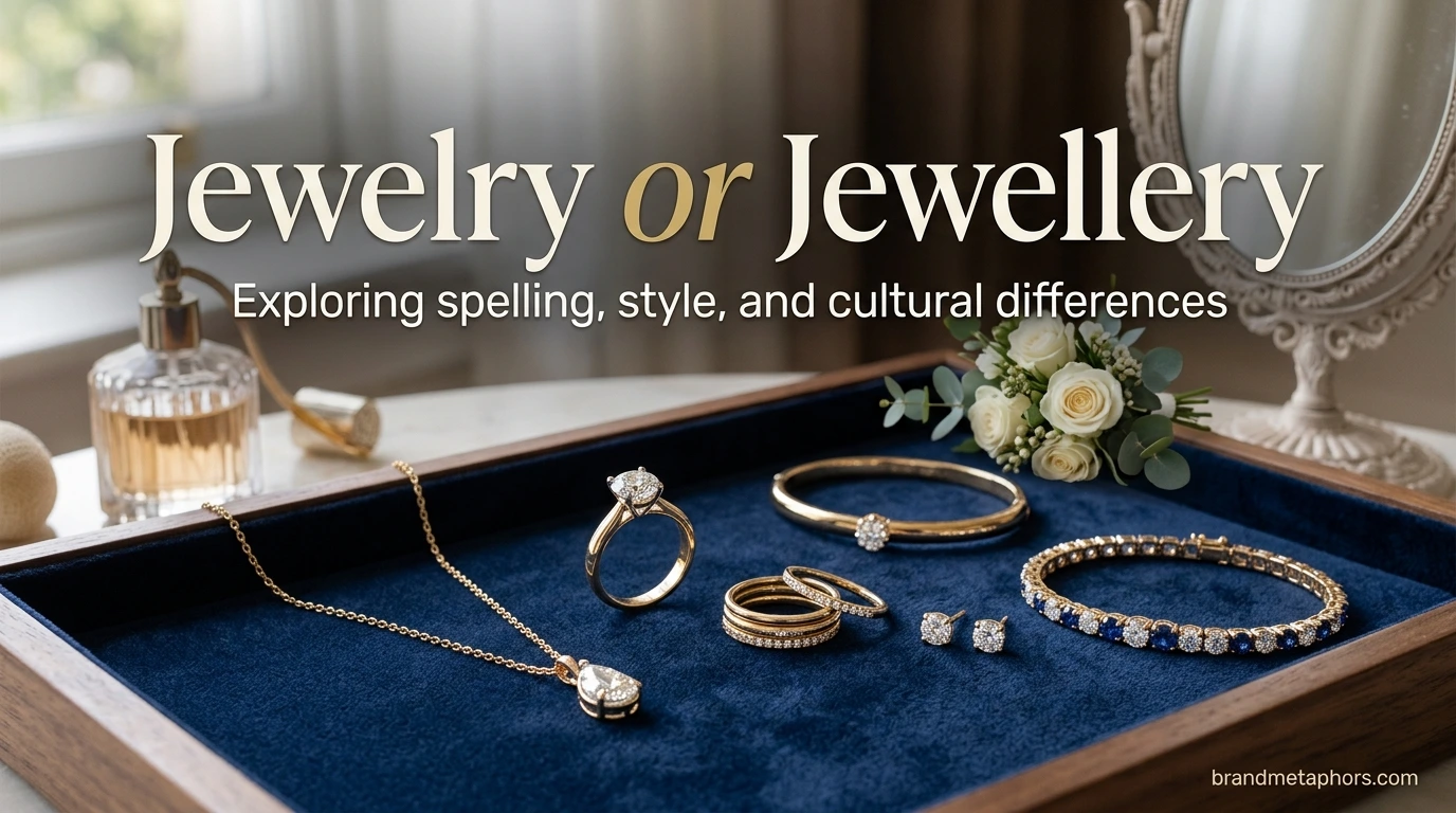 Jewelry or Jewellery