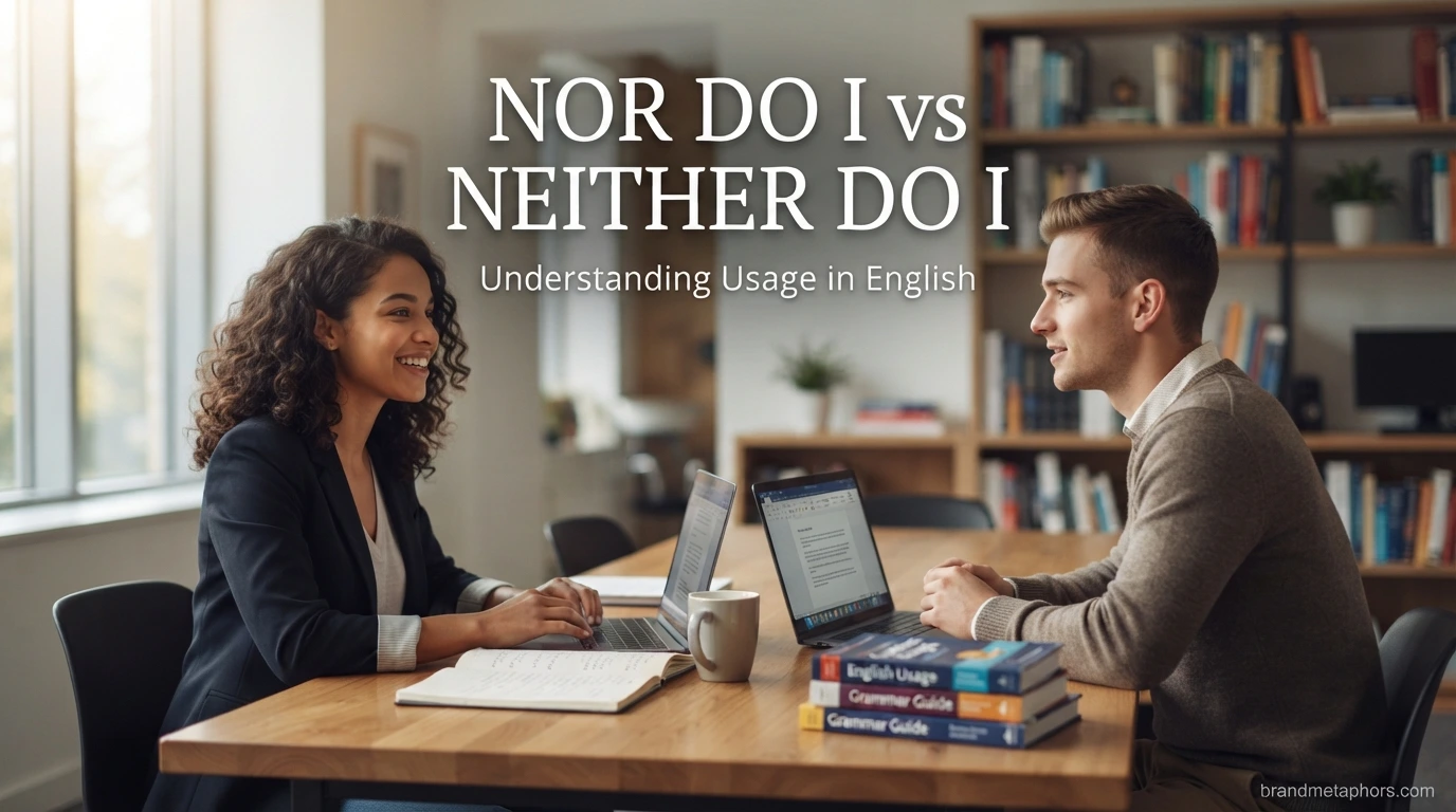 Nor Do I vs Neither Do I