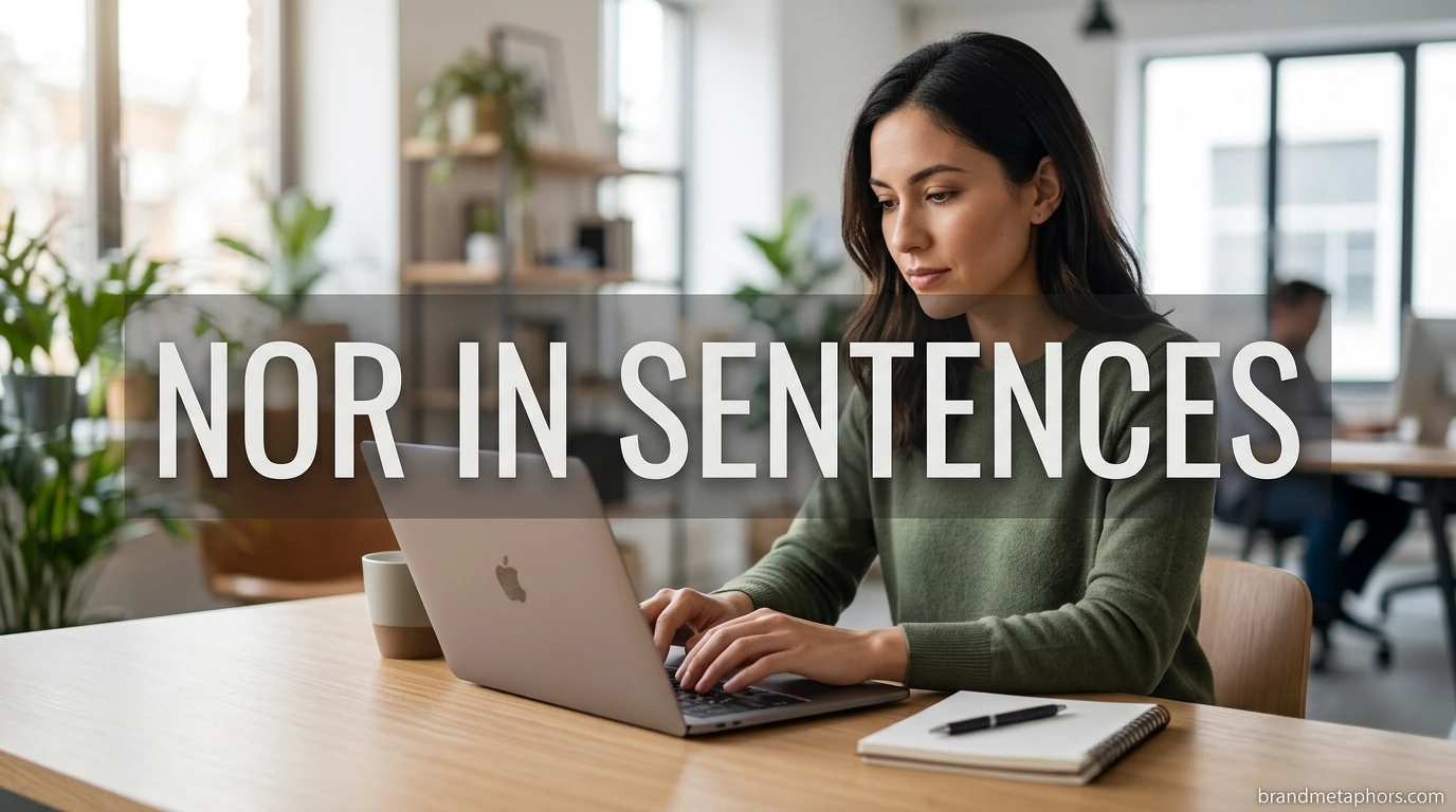 Nor in Sentences