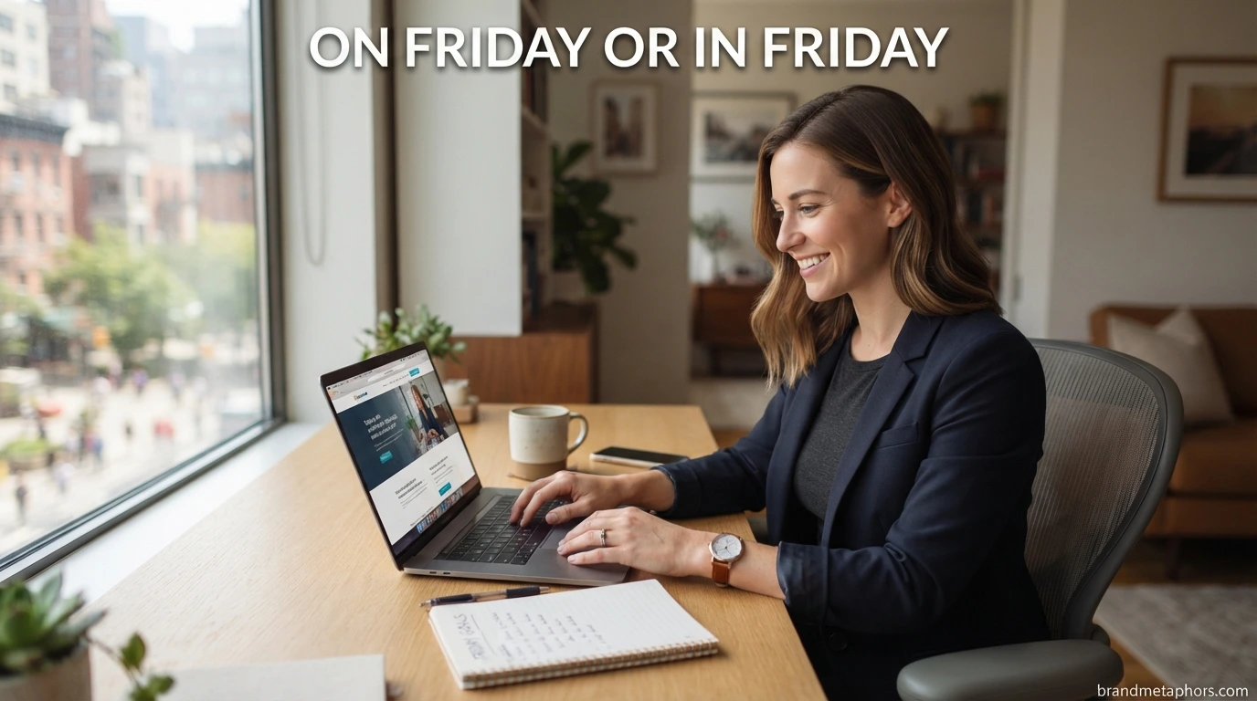 On Friday or In Friday