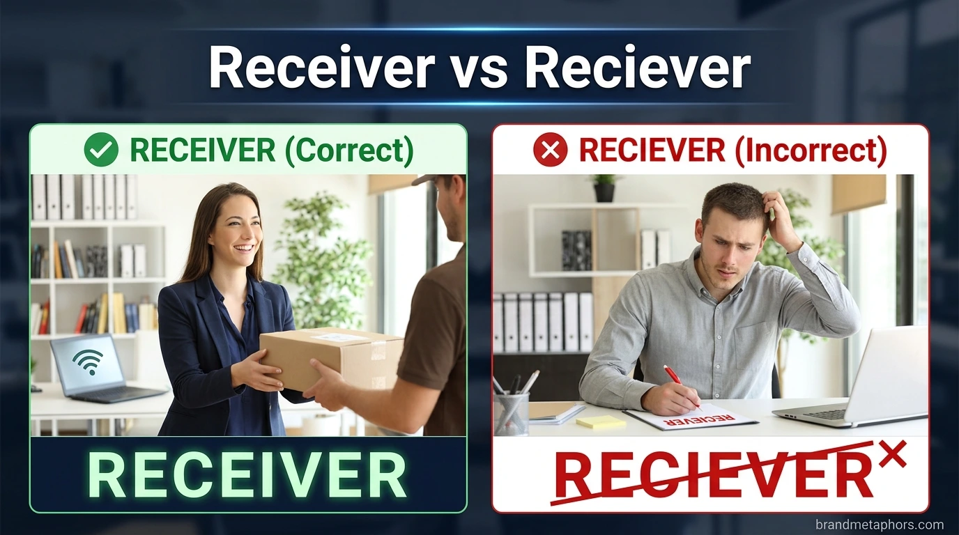 Receiver vs Reciever