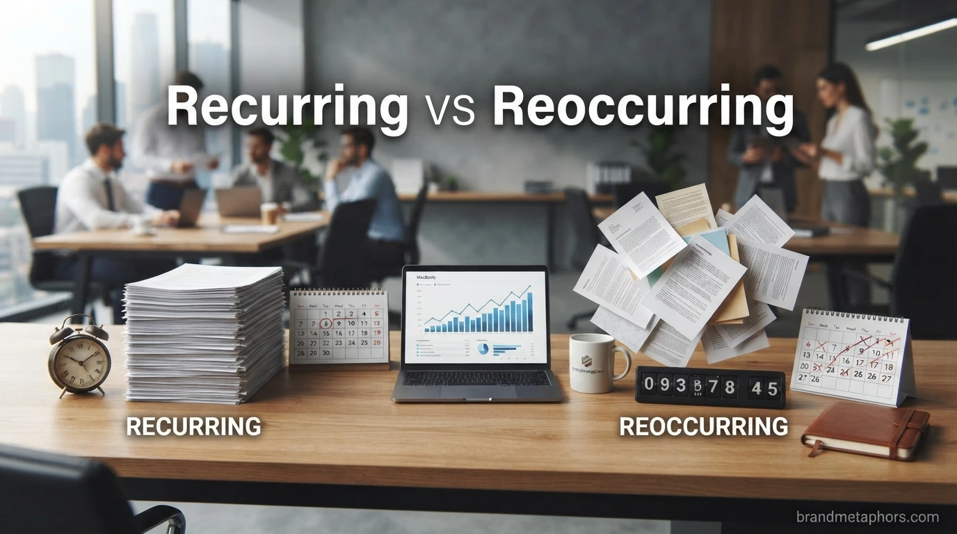 Recurring vs Reoccurring