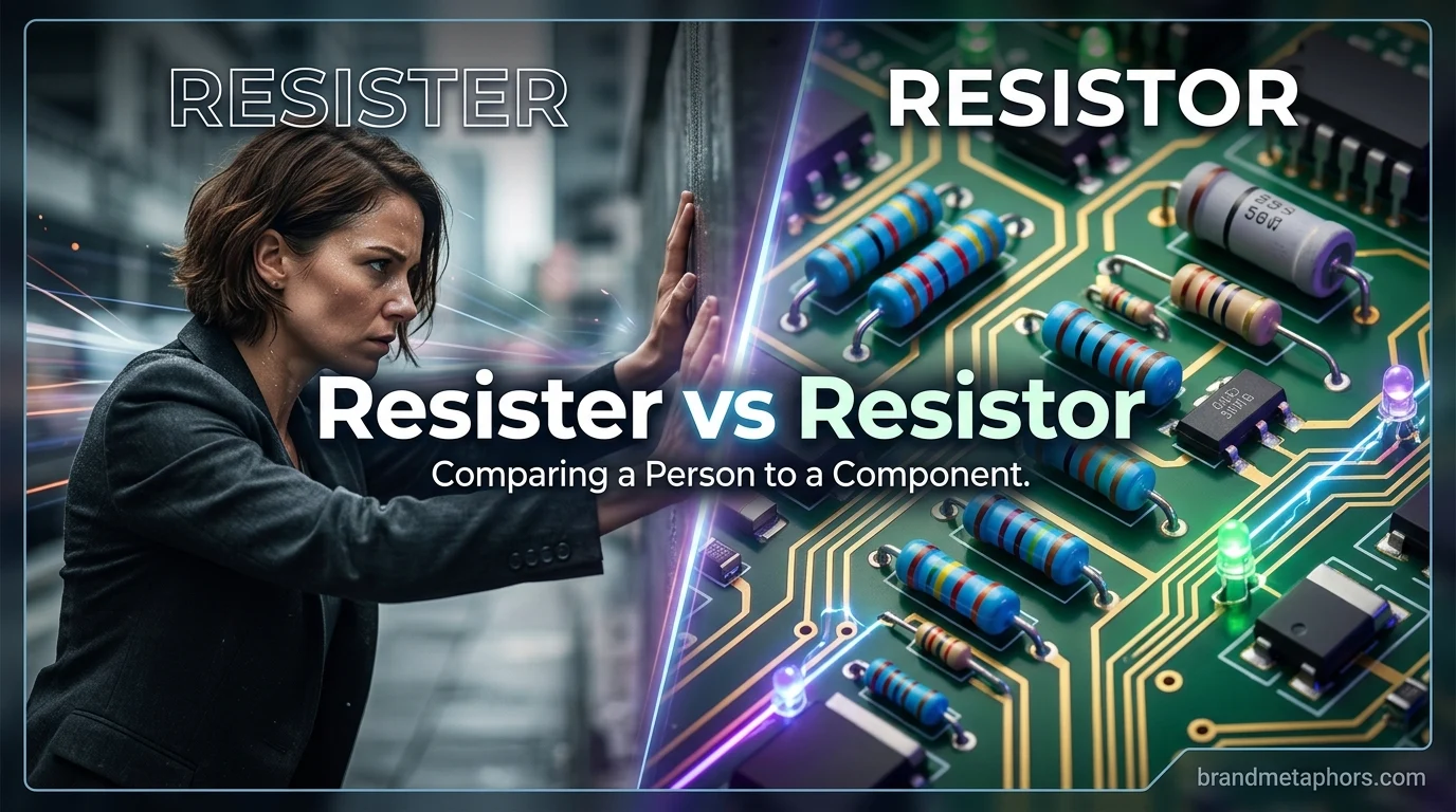 Resister vs Resistor