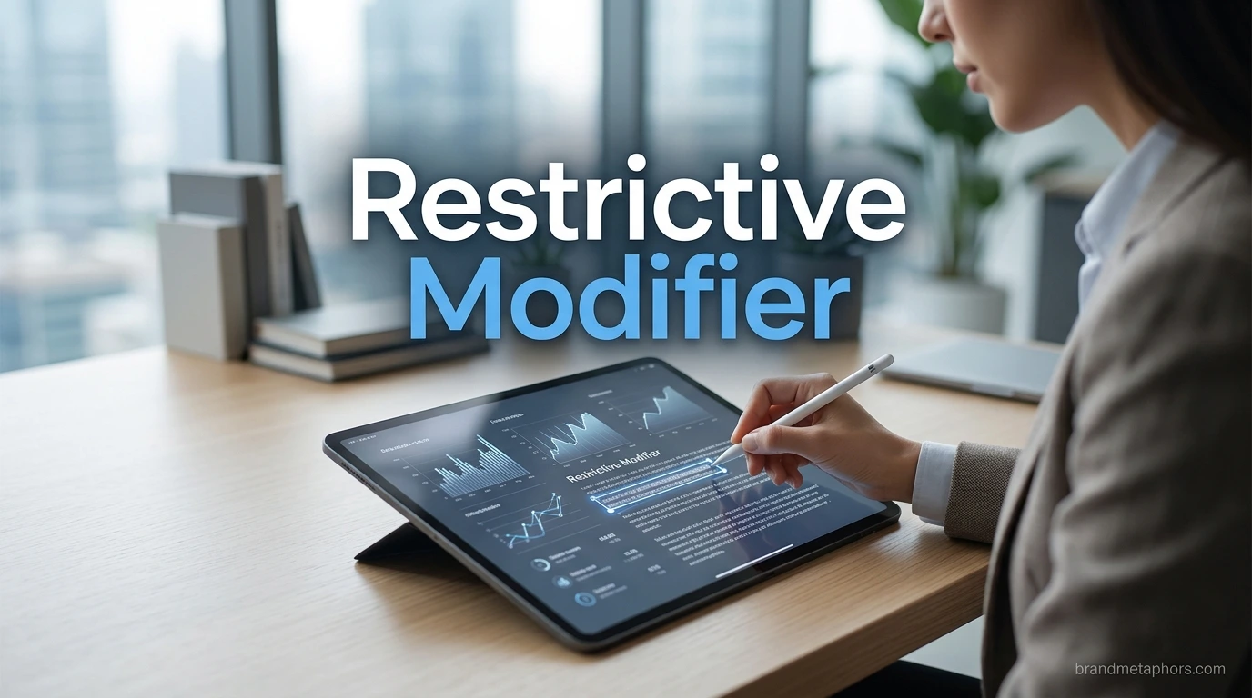 Restrictive Modifier