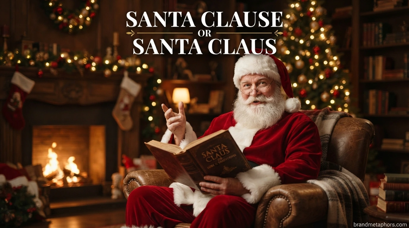 Santa Clause or Santa Claus