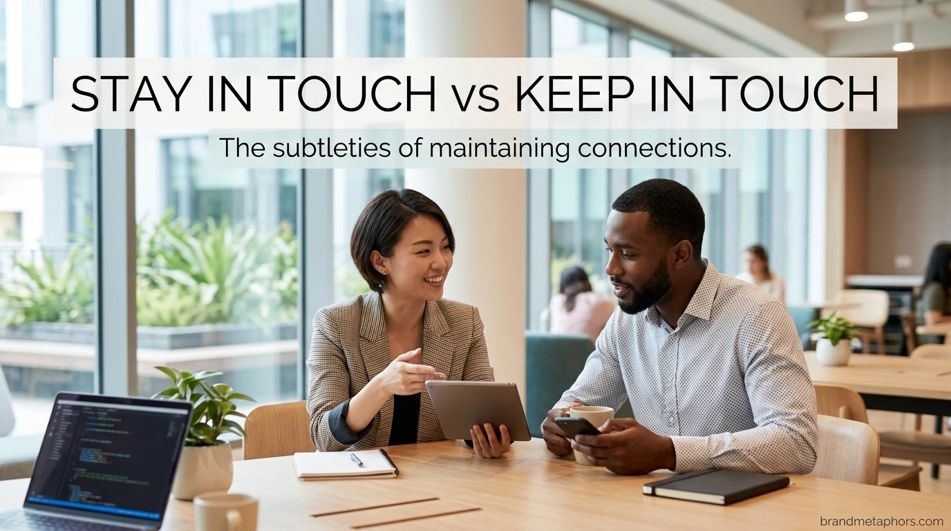 Stay in Touch vs Keep in Touch
