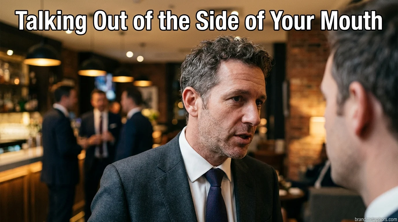 Talking Out of the Side of Your Mouth