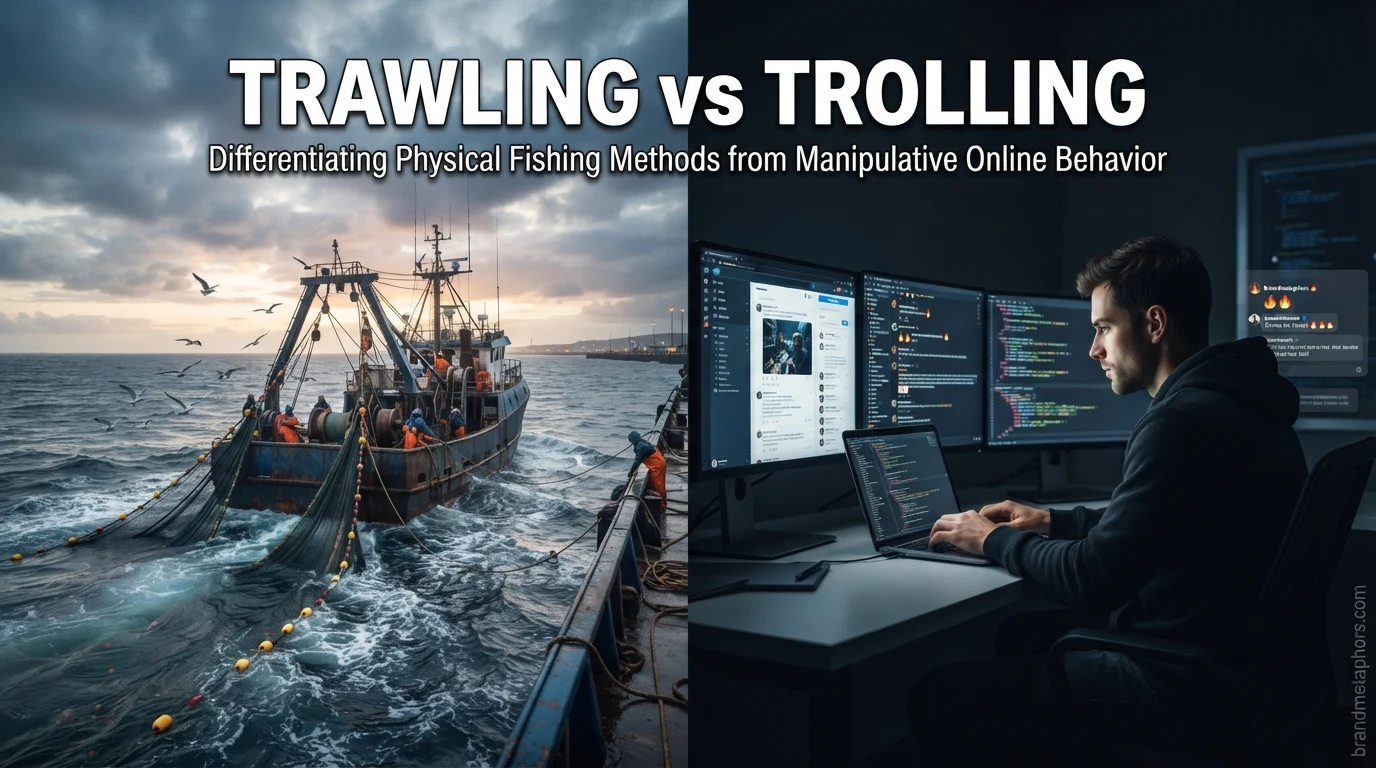 Trawling vs Trolling