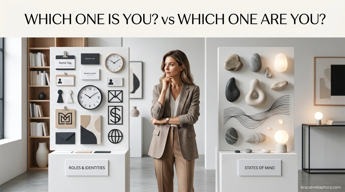 Which One Is You vs Which One Are You