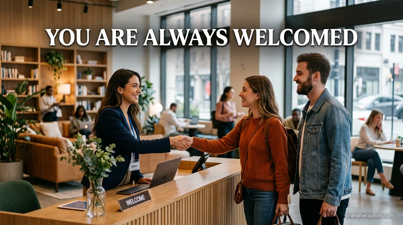 You Are Always Welcomed