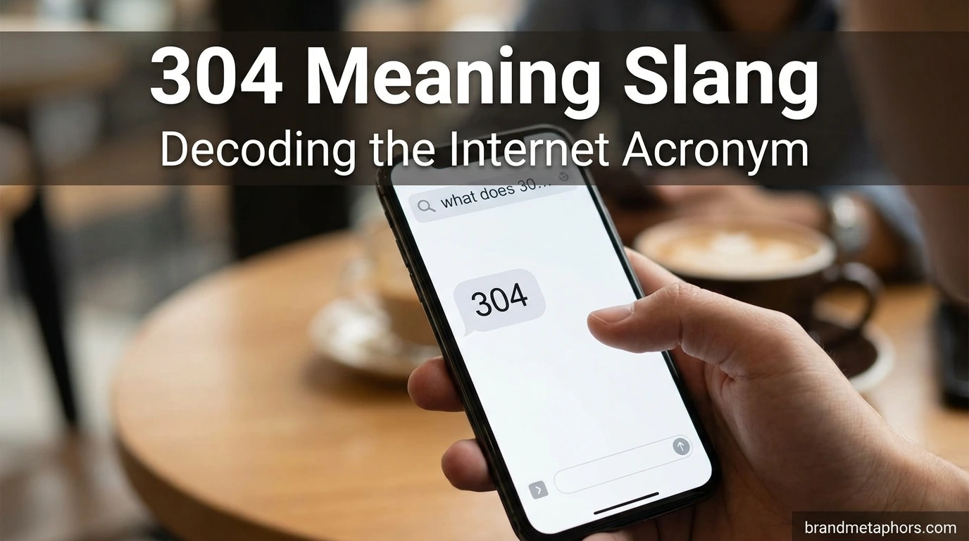 304 Meaning Slang