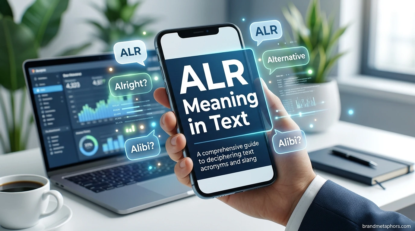 ALR Meaning in Text
