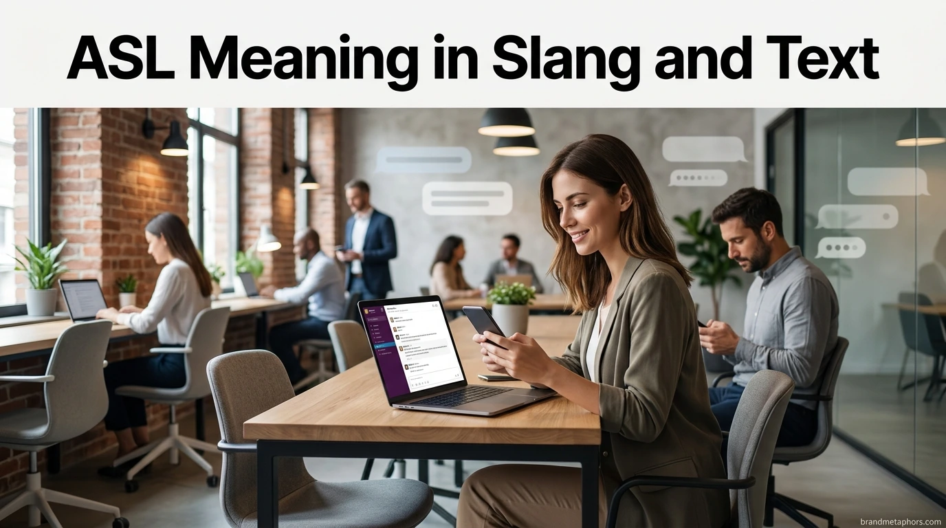 ASL Meaning in Slang and Text