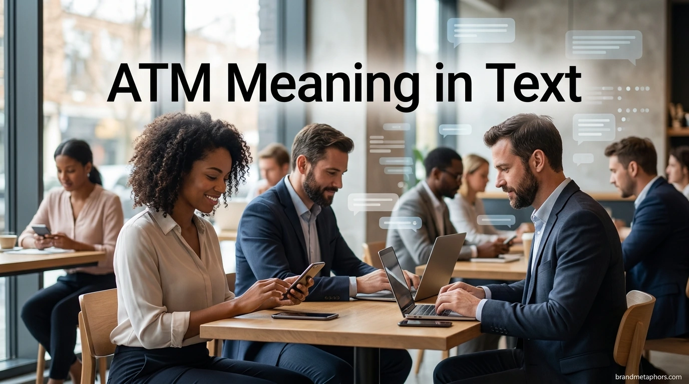 ATM Meaning in Text