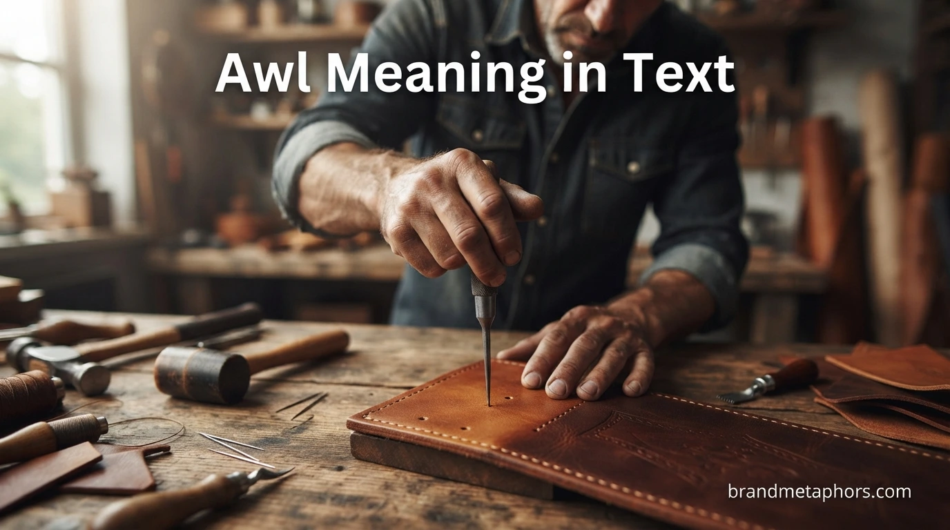 Awl Meaning in Text
