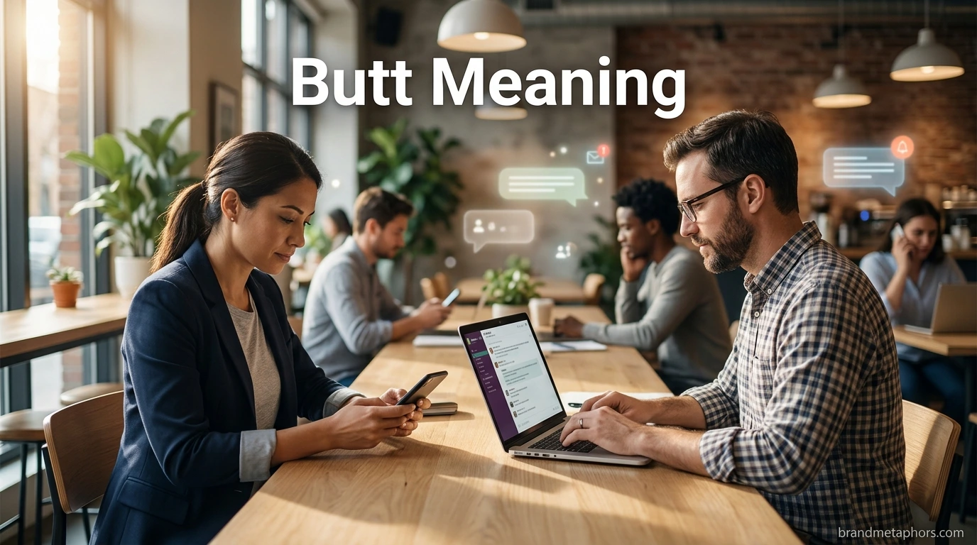 Butt Meaning