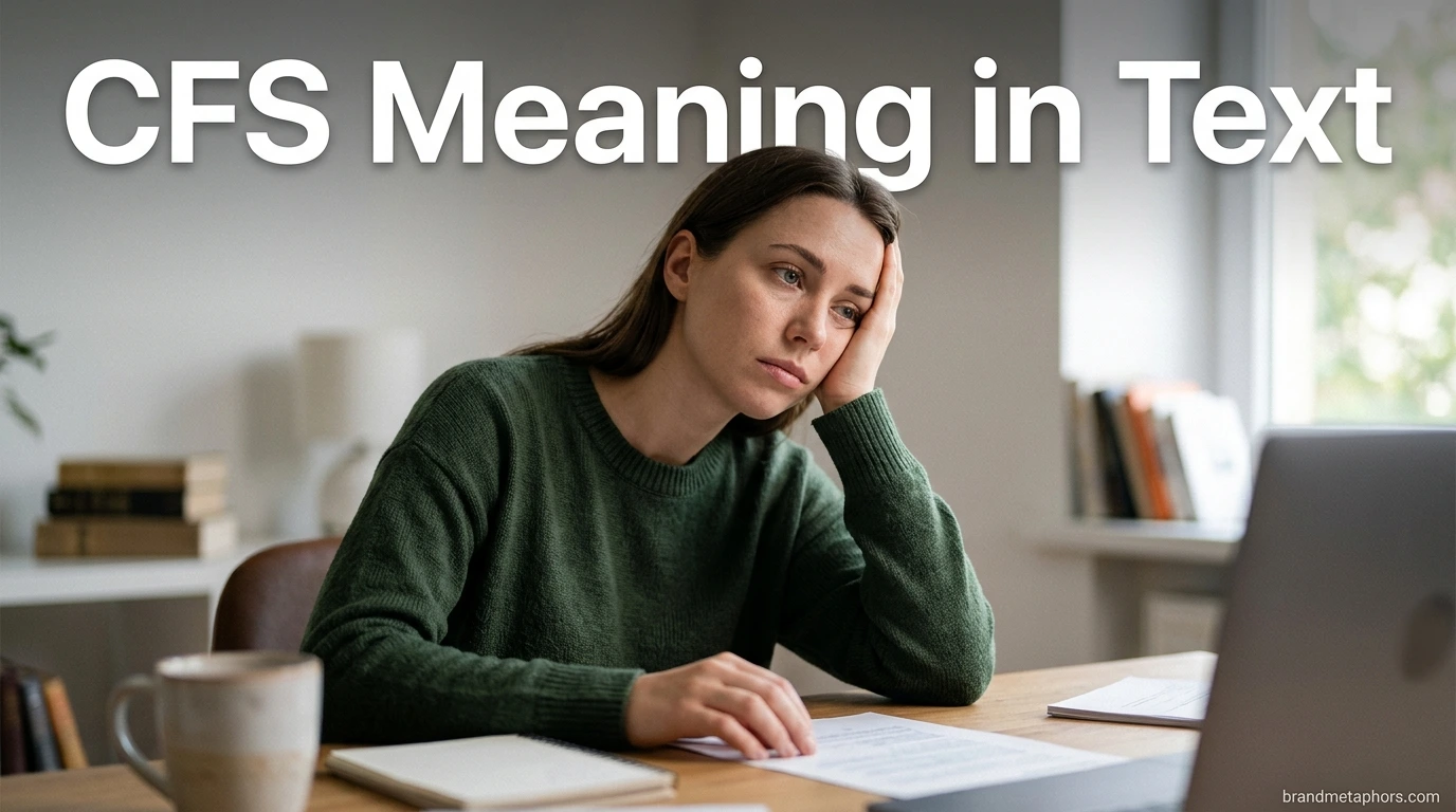 CFS Meaning in Text