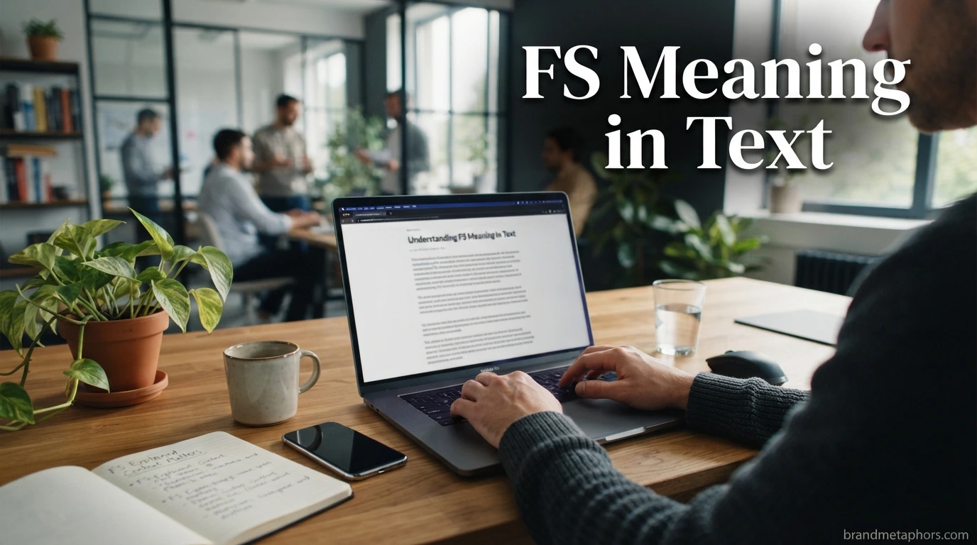 FS Meaning in Text