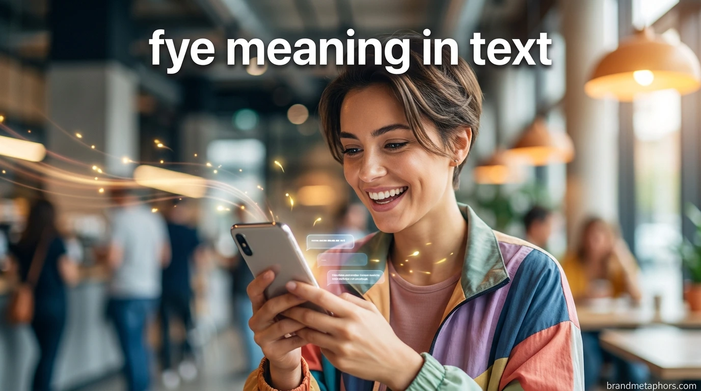 fye meaning in text