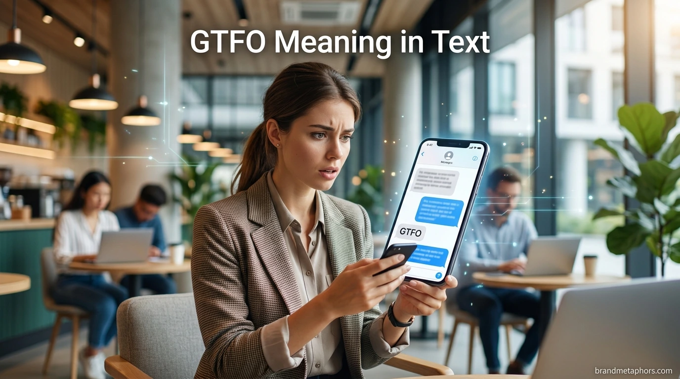 GTFO Meaning in Text