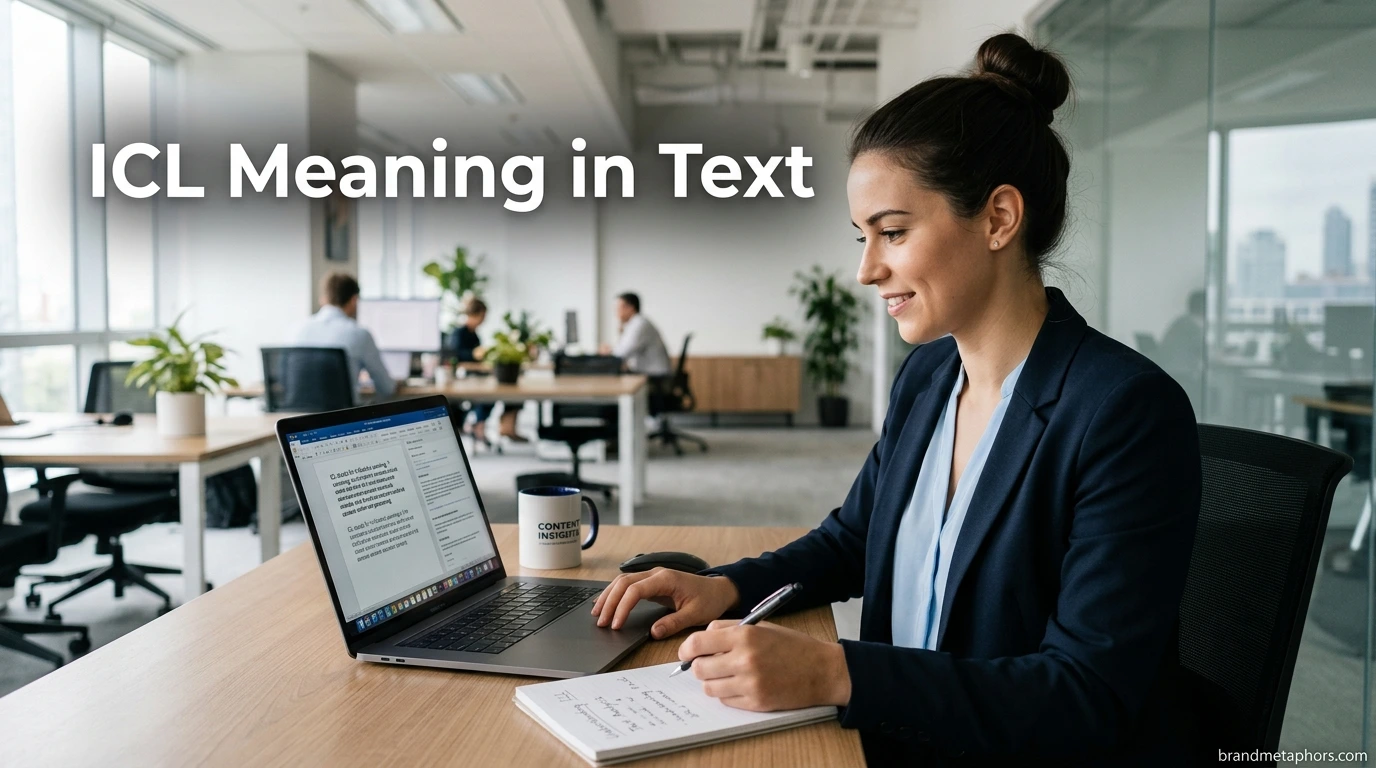 ICL Meaning in Text