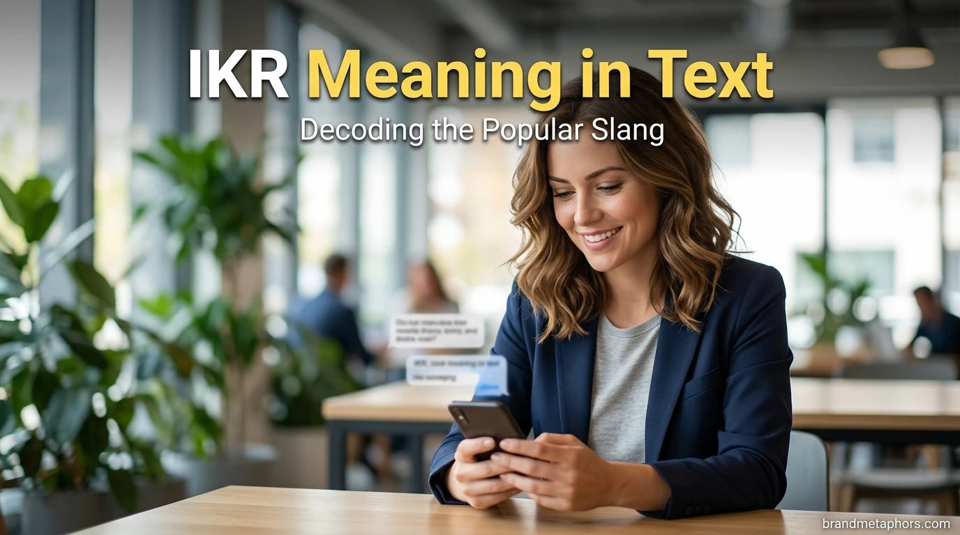 IKR Meaning in Text