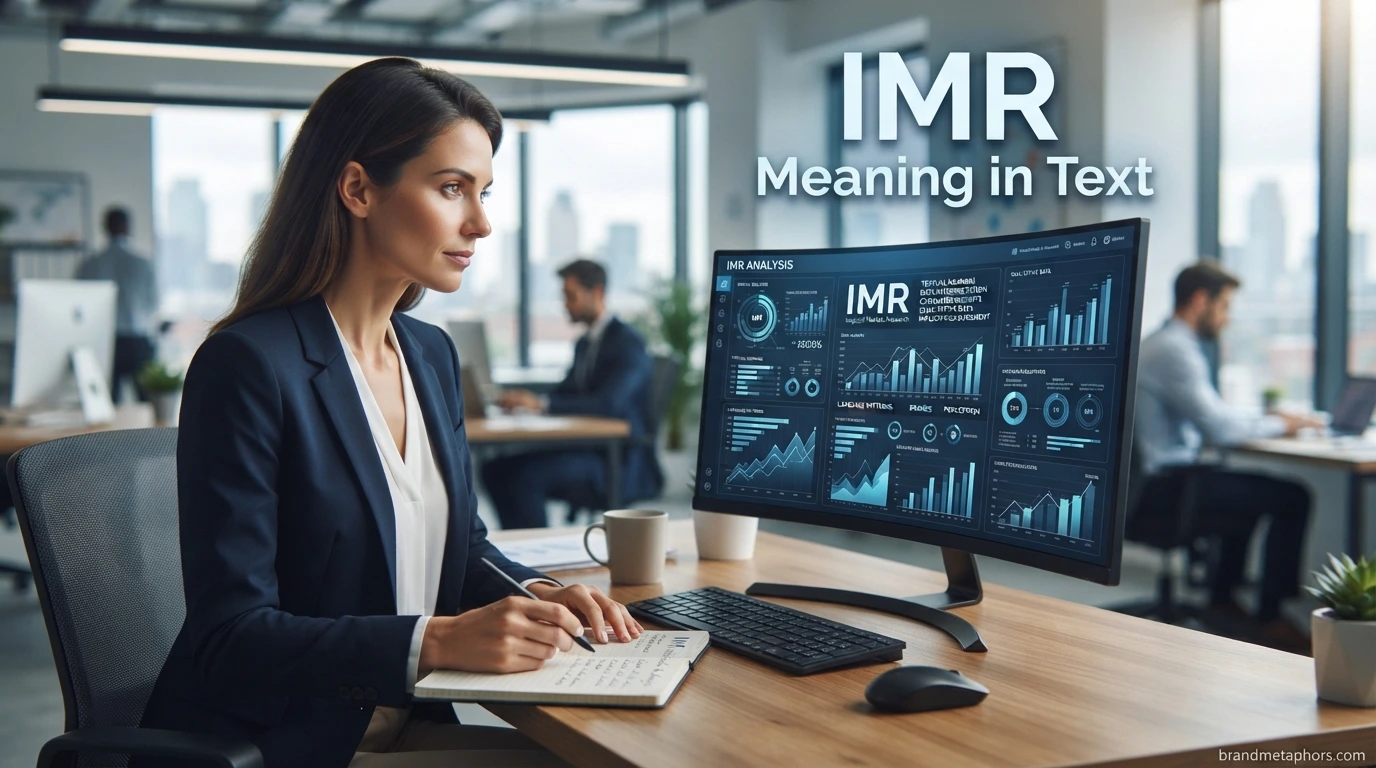 IMR Meaning in Text