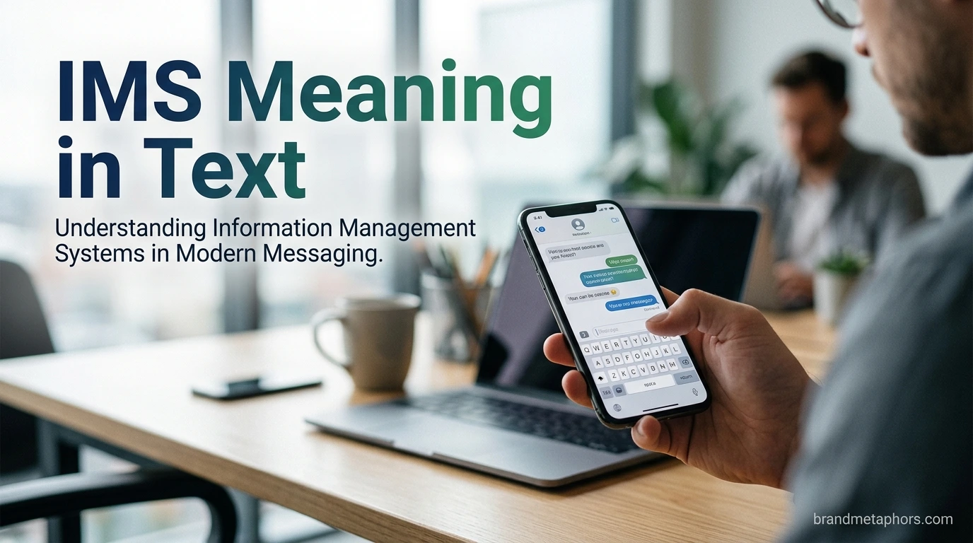 IMS Meaning in Text