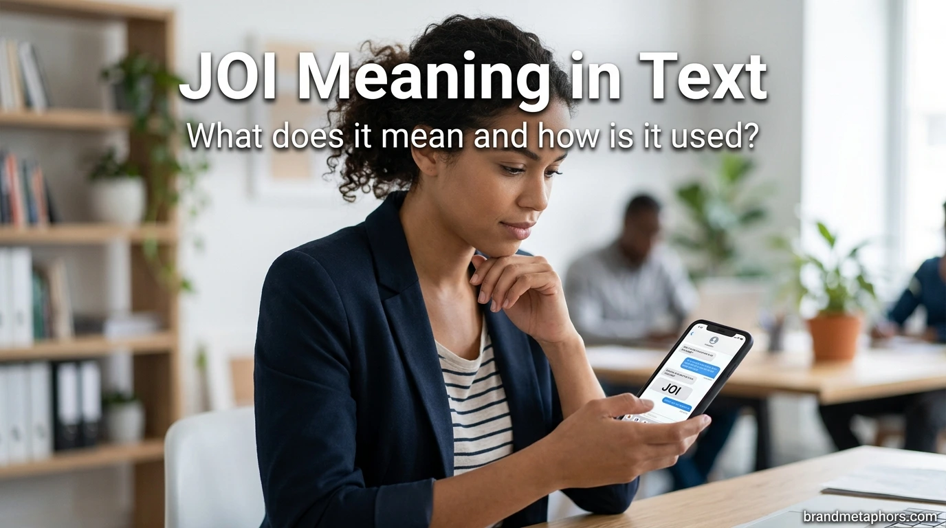 JOI Meaning in Text