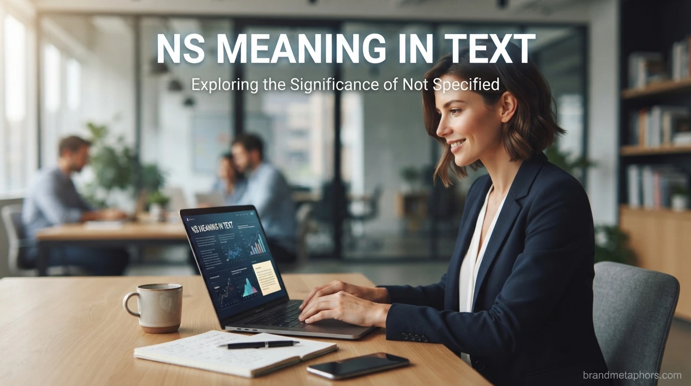 NS Meaning in Text