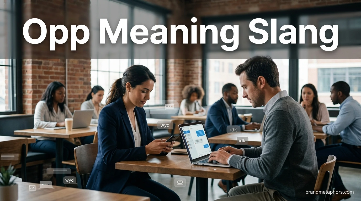 Opp Meaning Slang
