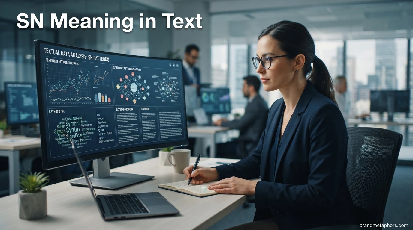 SN Meaning in Text