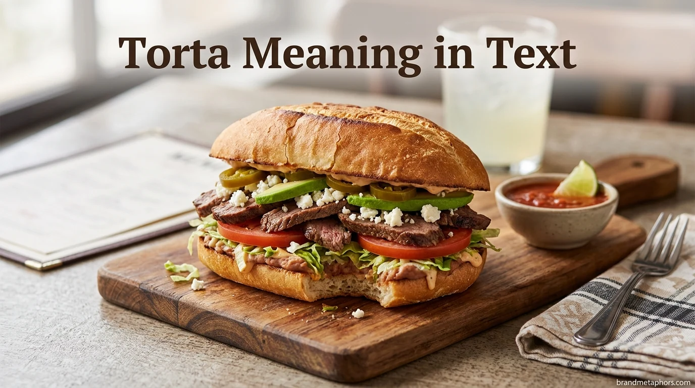 Torta Meaning in Text