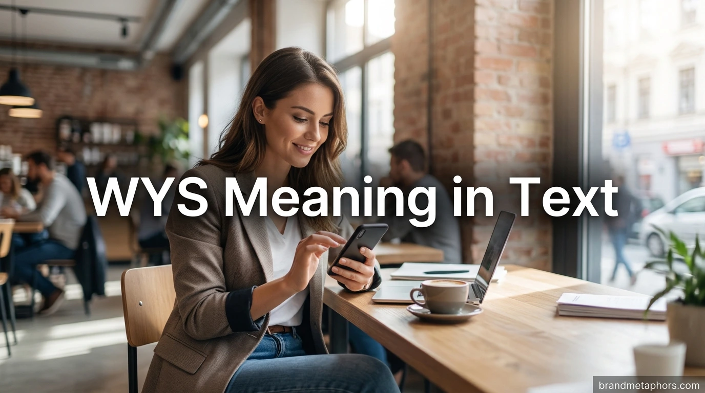WYS Meaning in Text